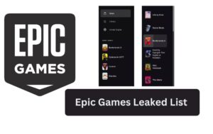Epic Games Leaked List